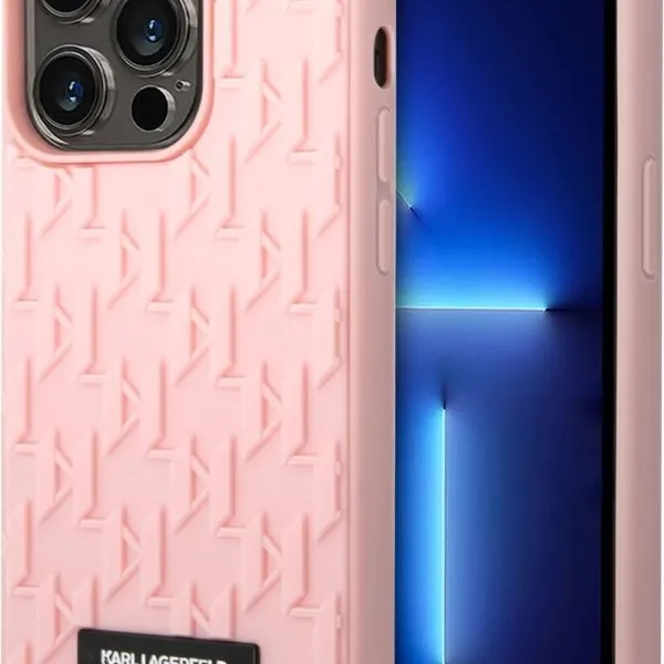 Karl Lagerfeld 3D Monogram Hard Case for iPhone 14 Pro Max (6.7)