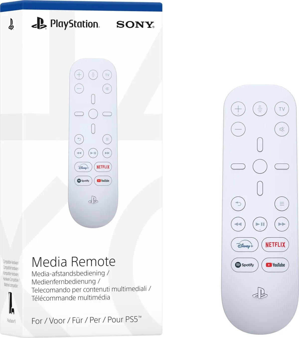 Sony Media Remote Playstation 5