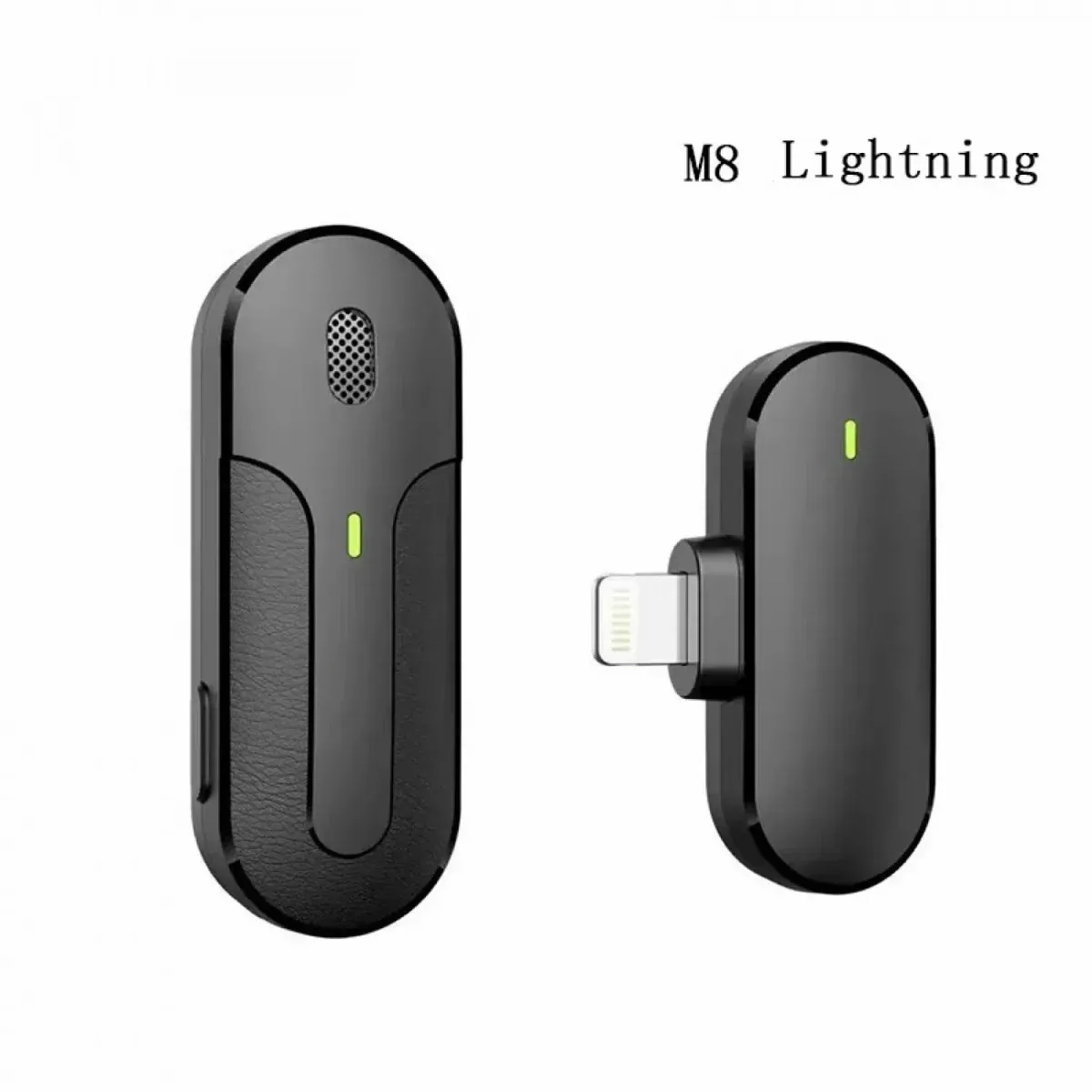 Green Lion Wireless Microphone Lightning Connector - Black