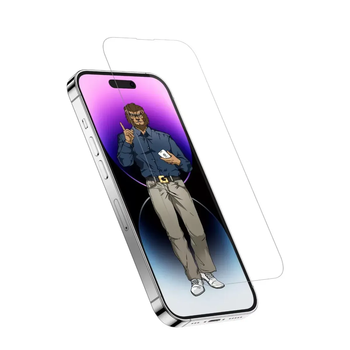 Green Lion 9H Tim Glass Ultra-Slim Full Screen Guard 0.18mm for iPhone 14 Pro ( 6.1"