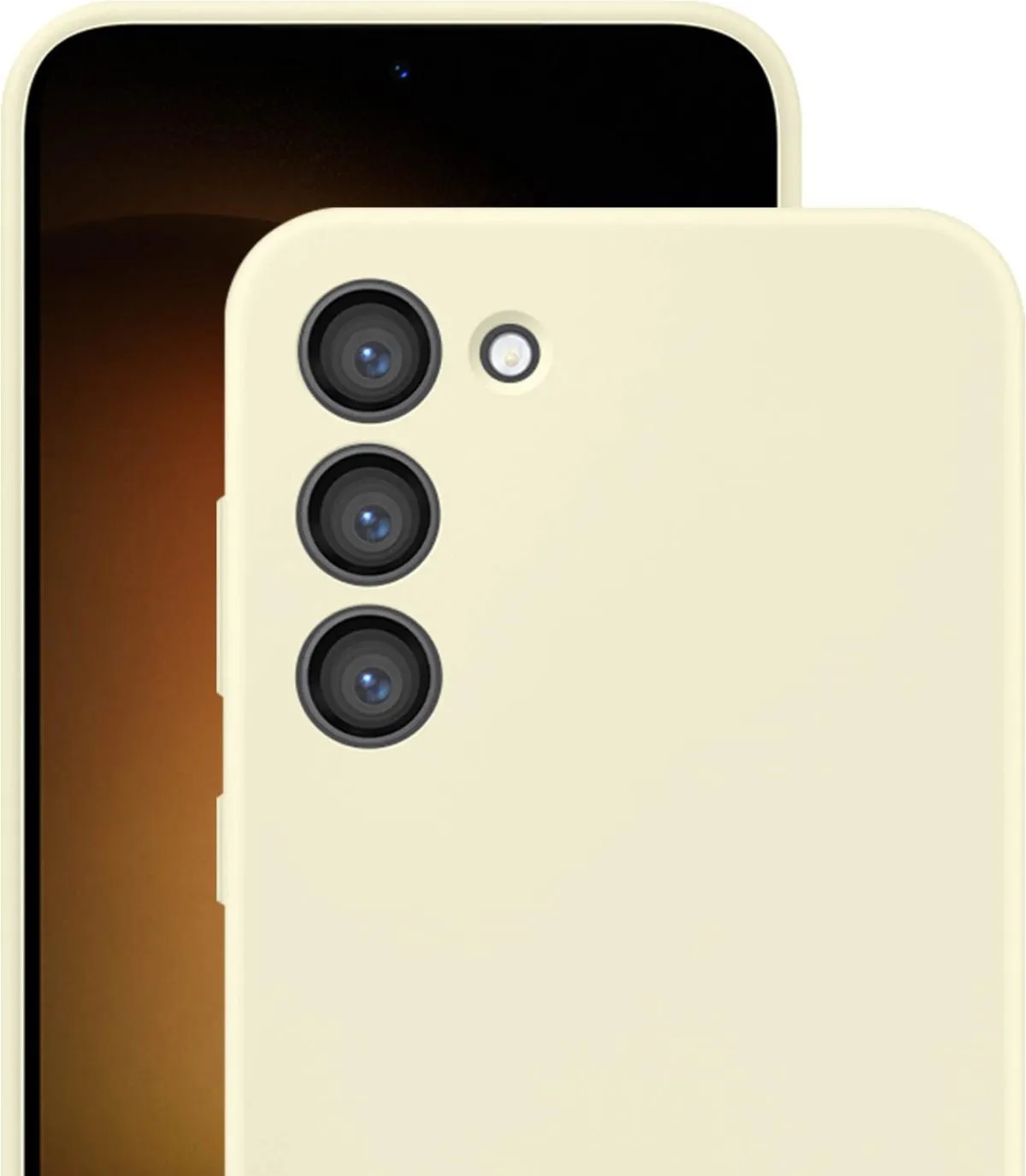 Samsung Silikonhülle für Samsung Galaxy S23+ Baumwolle Silikonhülle (EF-PS916TUEGWW)