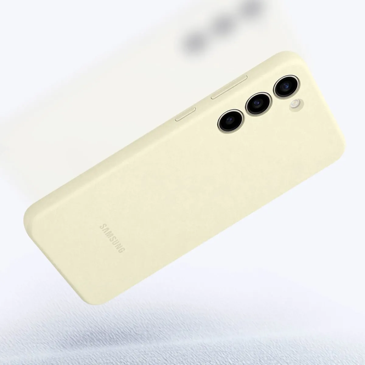 Samsung Silikonhülle für Samsung Galaxy S23+ Baumwolle Silikonhülle (EF-PS916TUEGWW)