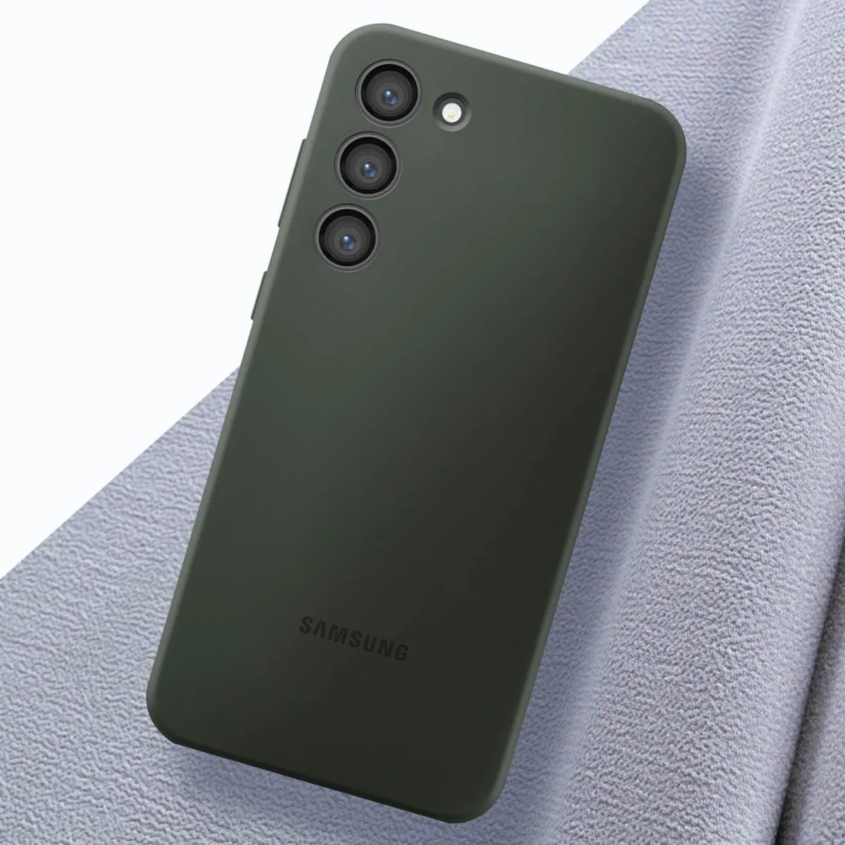 Samsung Silikonhülle für Samsung Galaxy S23+ Silikonhülle Khaki (EF-PS916TGEGWW)