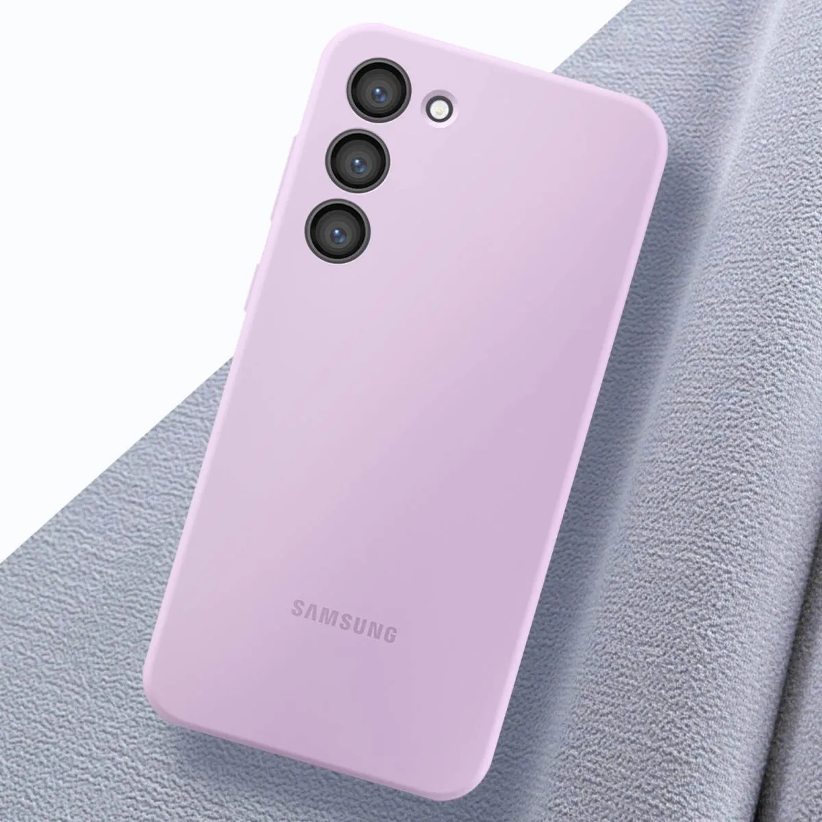 Samsung Silicone Cover für Samsung Galaxy S23+ Silikonhülle Lila (EF-PS916TVEGWW)