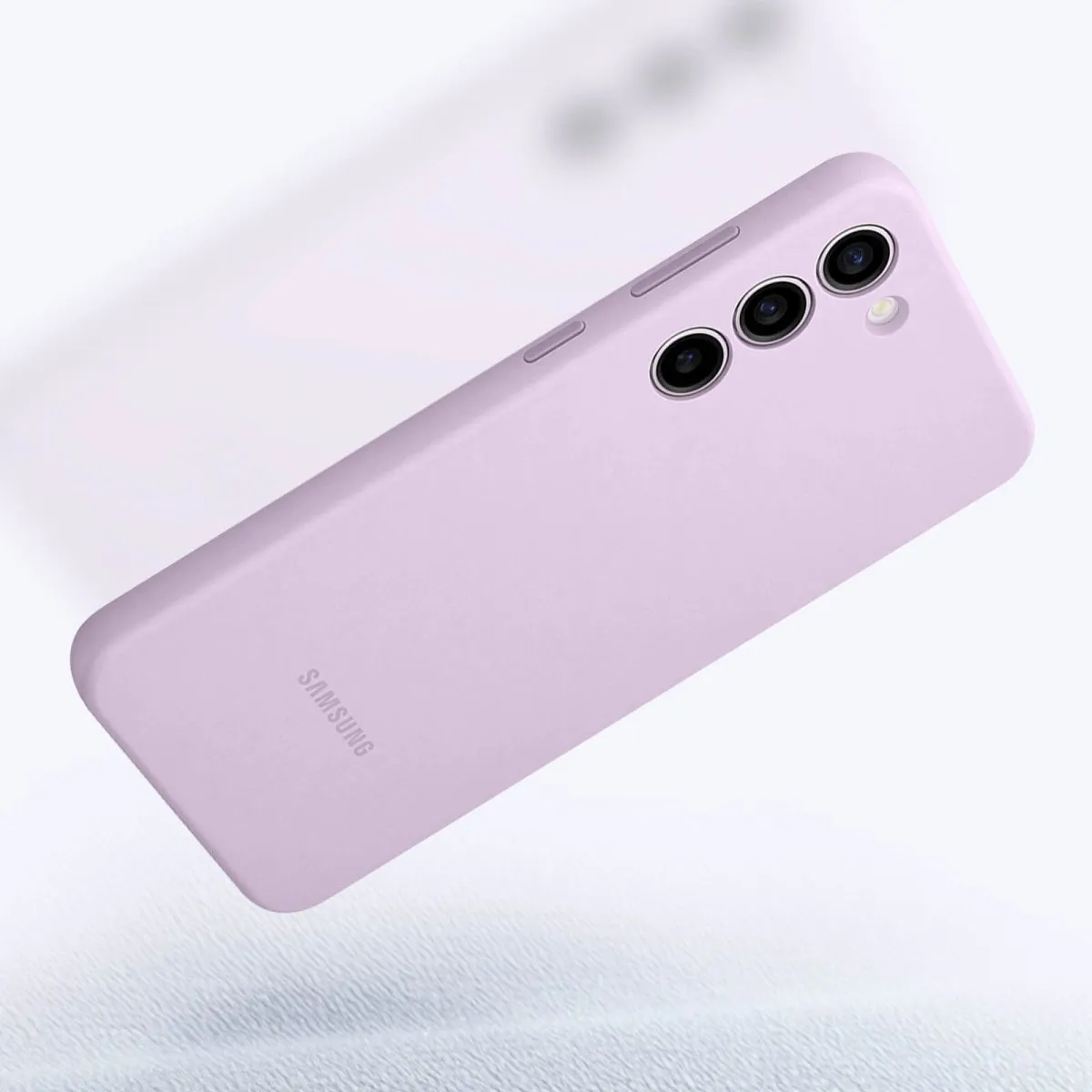 Samsung Silicone Cover für Samsung Galaxy S23+ Silikonhülle Lila (EF-PS916TVEGWW)