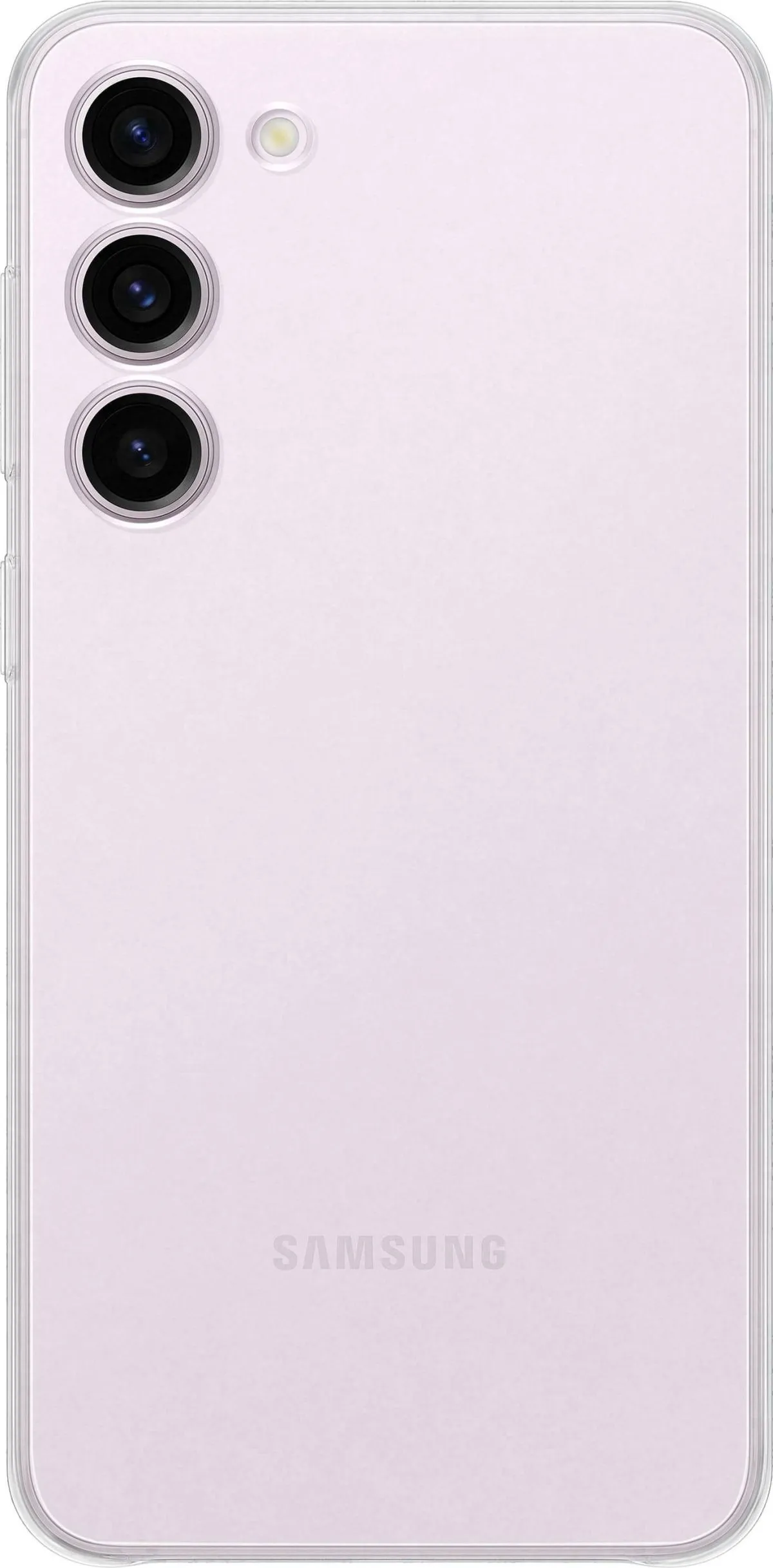 Samsung Clear Cover Hülle für Samsung Galaxy S23+ Gel Cover transparent (EF-QS916CTEGWW)