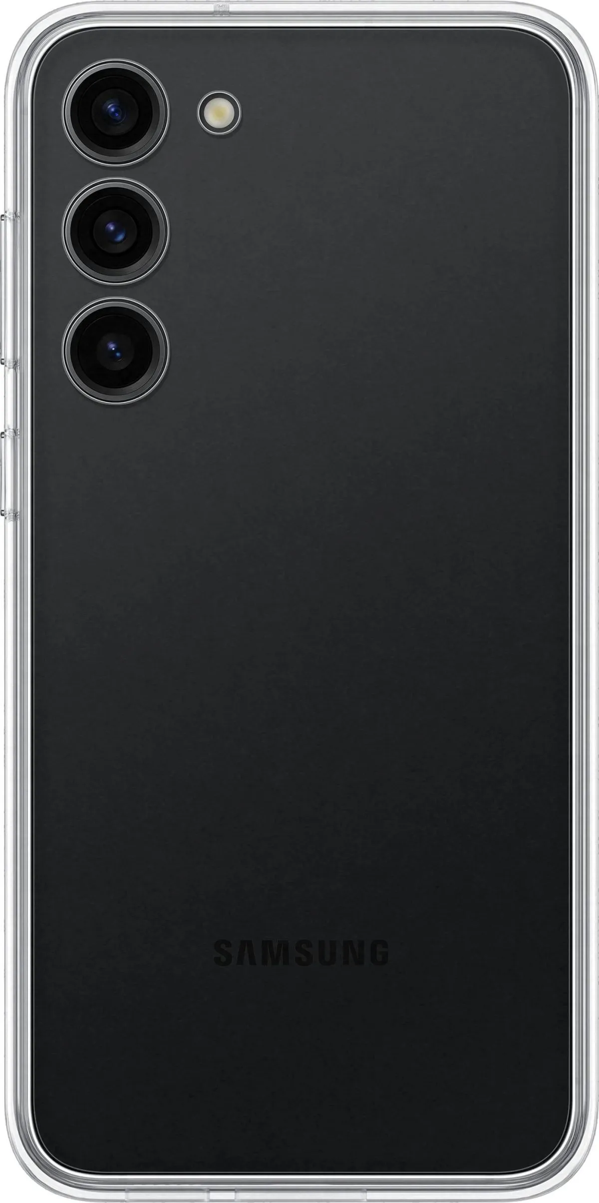 Samsung Frame Cover Hülle für Samsung Galaxy S23+ Hülle mit austauschbaren Rückseiten schwarz (EF-MS916CBEGWW)