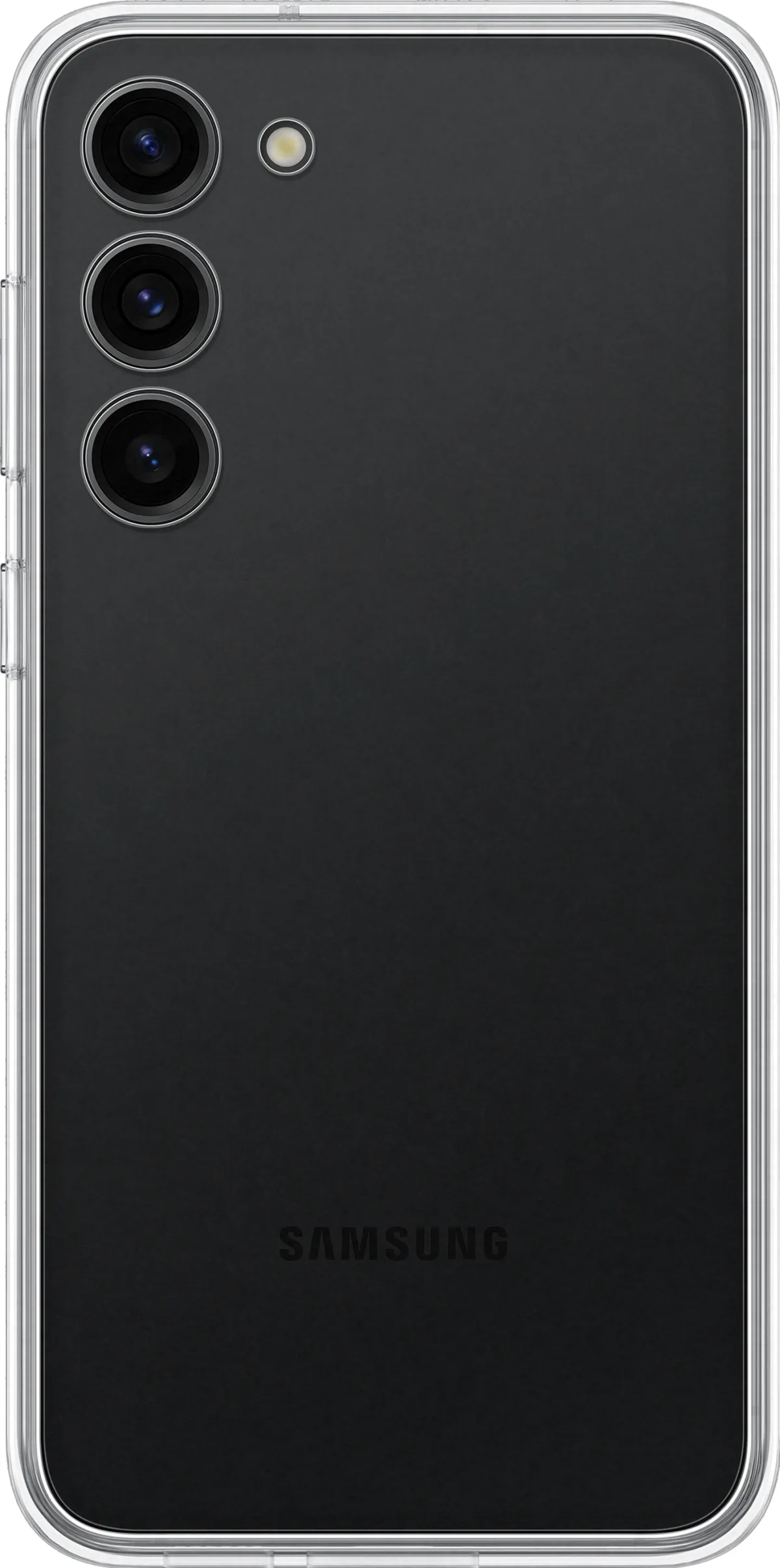 Samsung Frame Cover Hülle für Samsung Galaxy S23+ Hülle mit austauschbaren Rückseiten schwarz (EF-MS916CBEGWW)