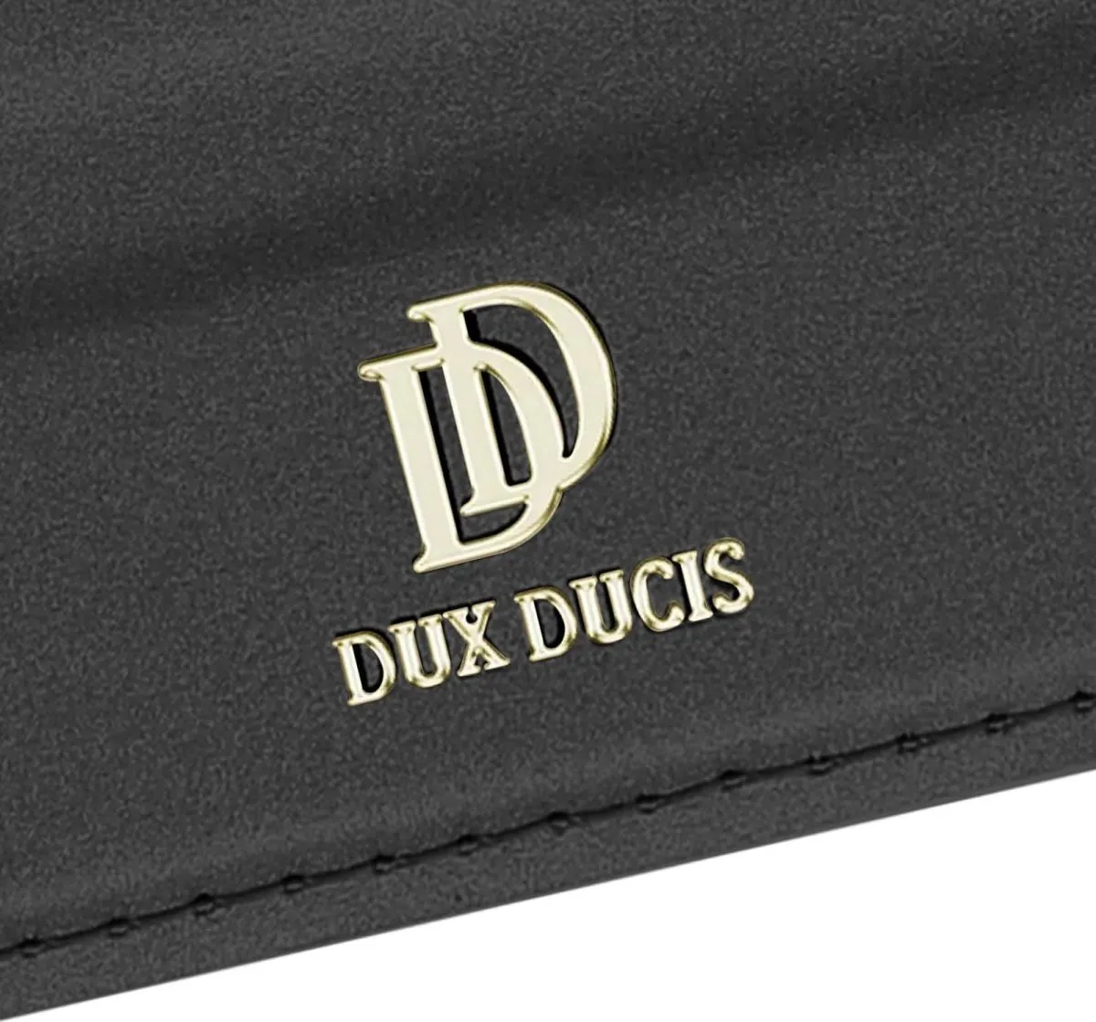 Dux Ducis Skin Pro Hülle für Samsung Galaxy S23 Flip Cover Card Wallet Stand schwarz