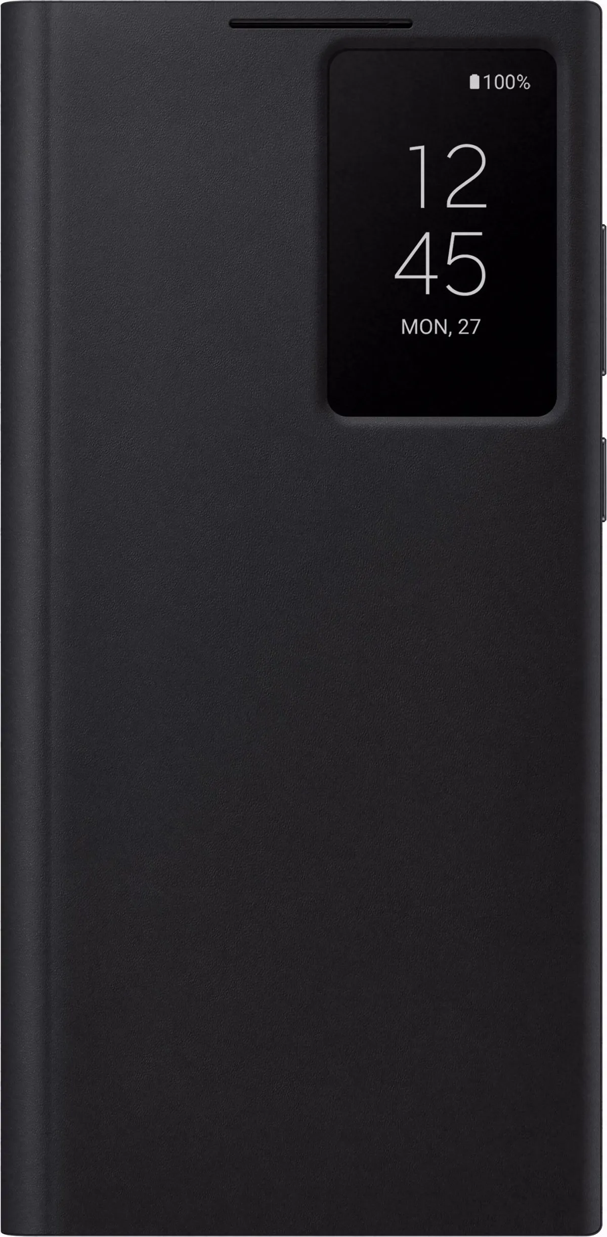 Samsung Galaxy S22 Ultra Smart Clear View Cover Black