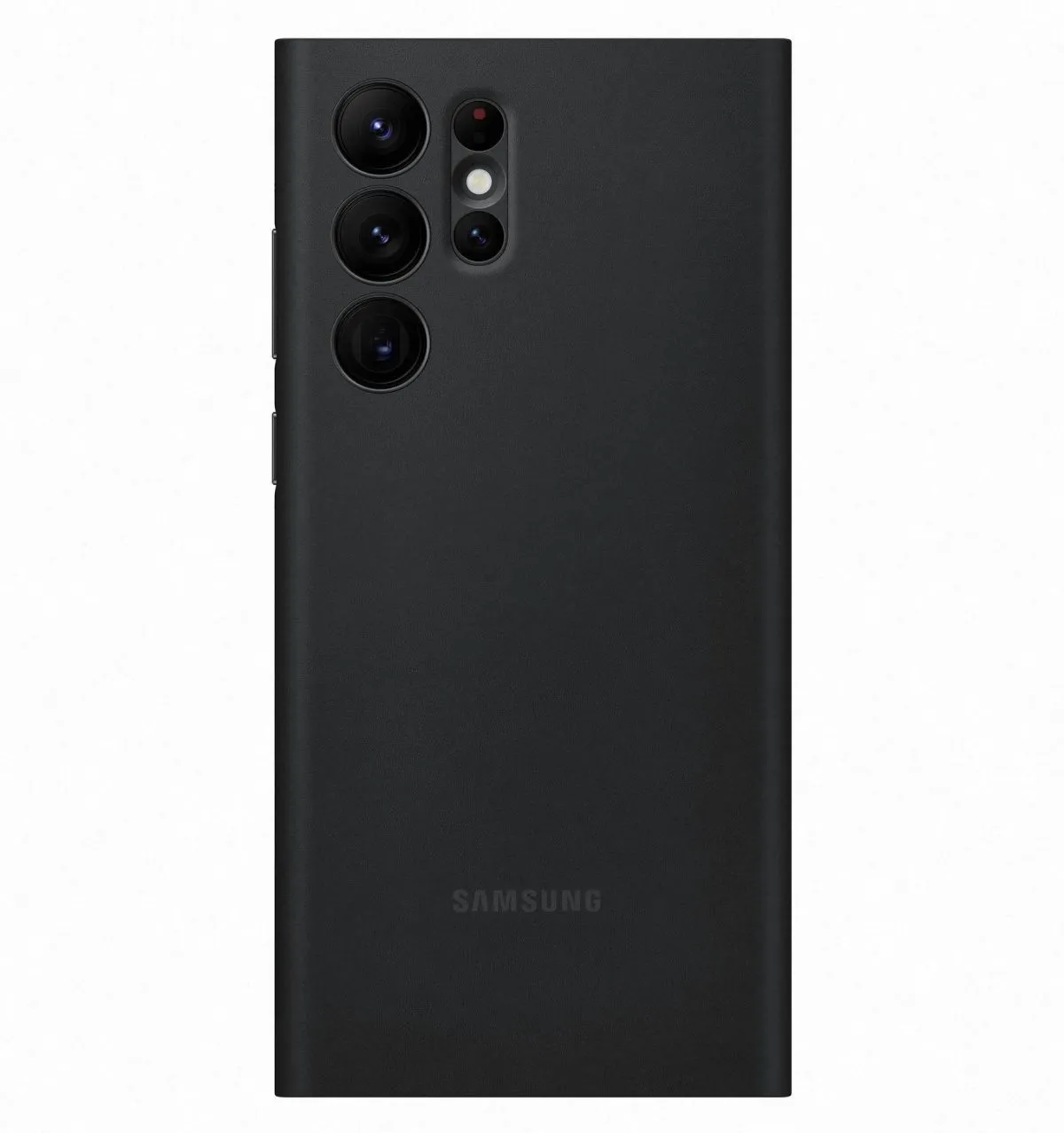 Samsung Galaxy S22 Ultra Smart Clear View Cover Black