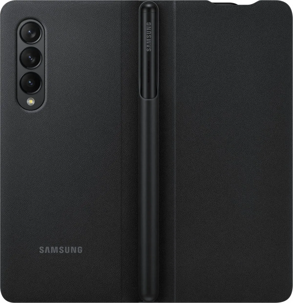 Samsung Galaxy Z Fold3 5G Flip Cover with Pen Black