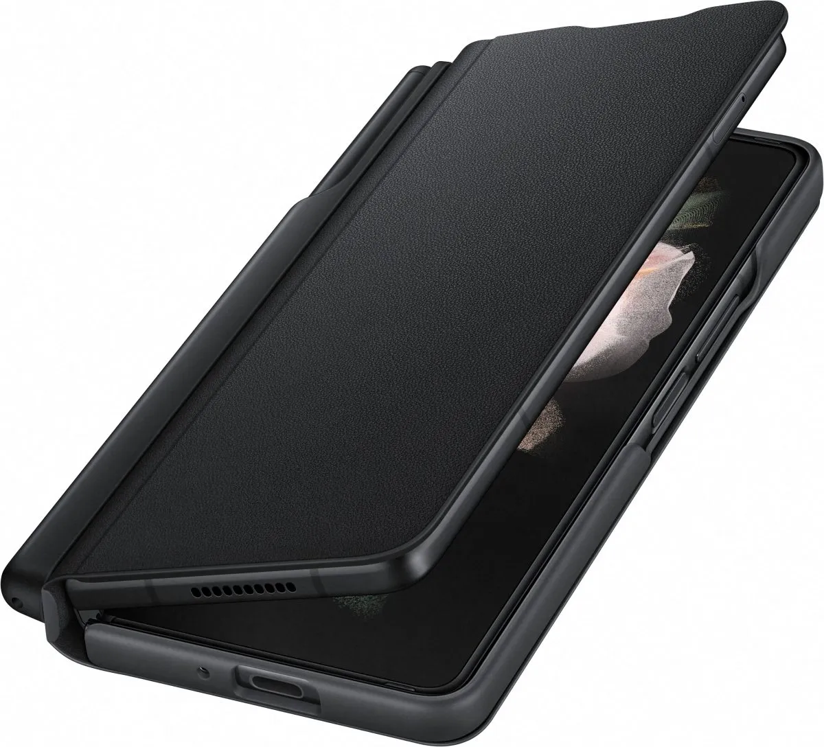 Samsung Galaxy Z Fold3 5G Flip Cover with Pen Black