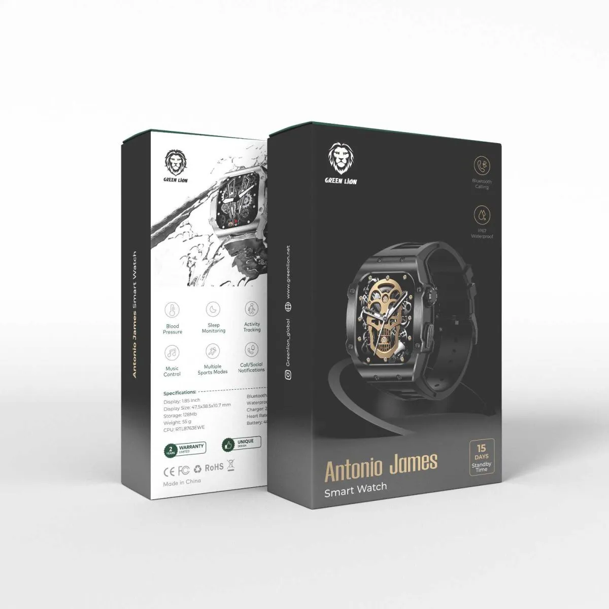 Green Lion Antonio James Smartwatch