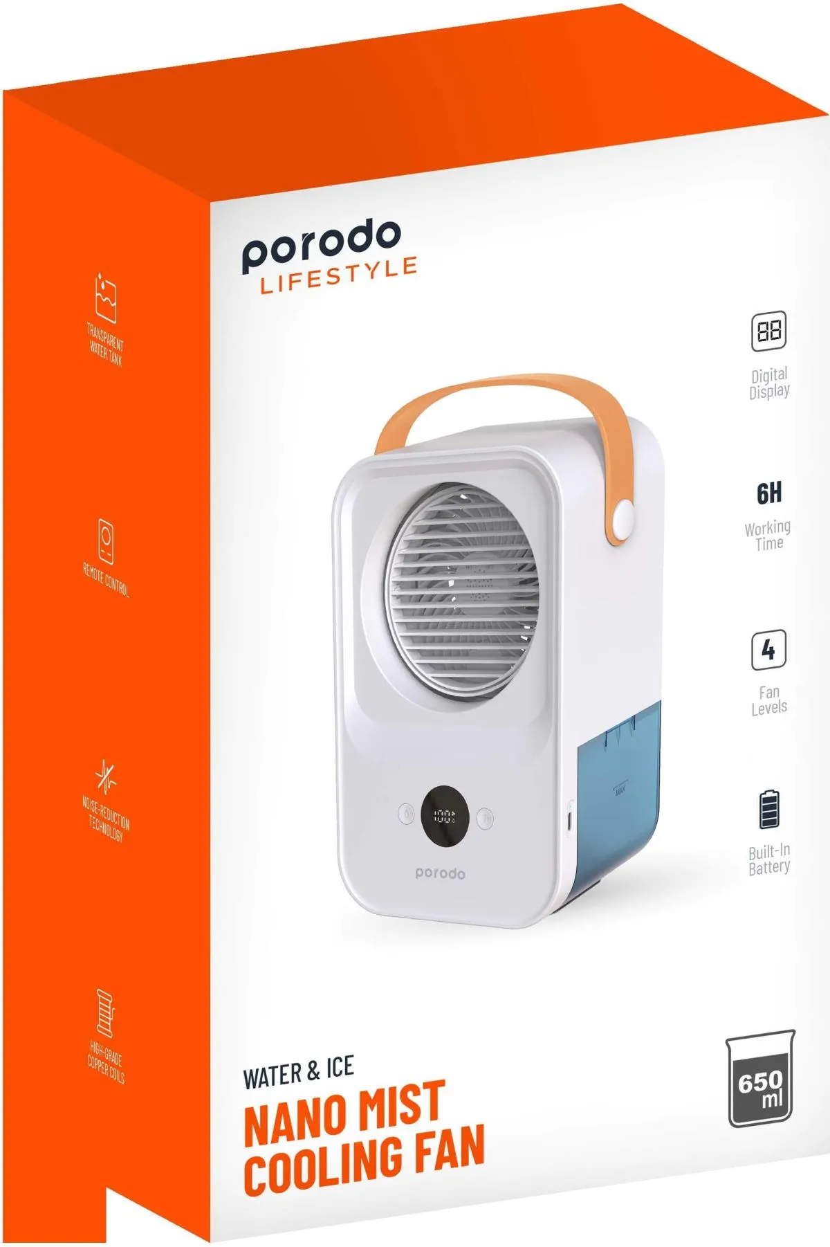 Porodo Nano Mist Cooling Fan