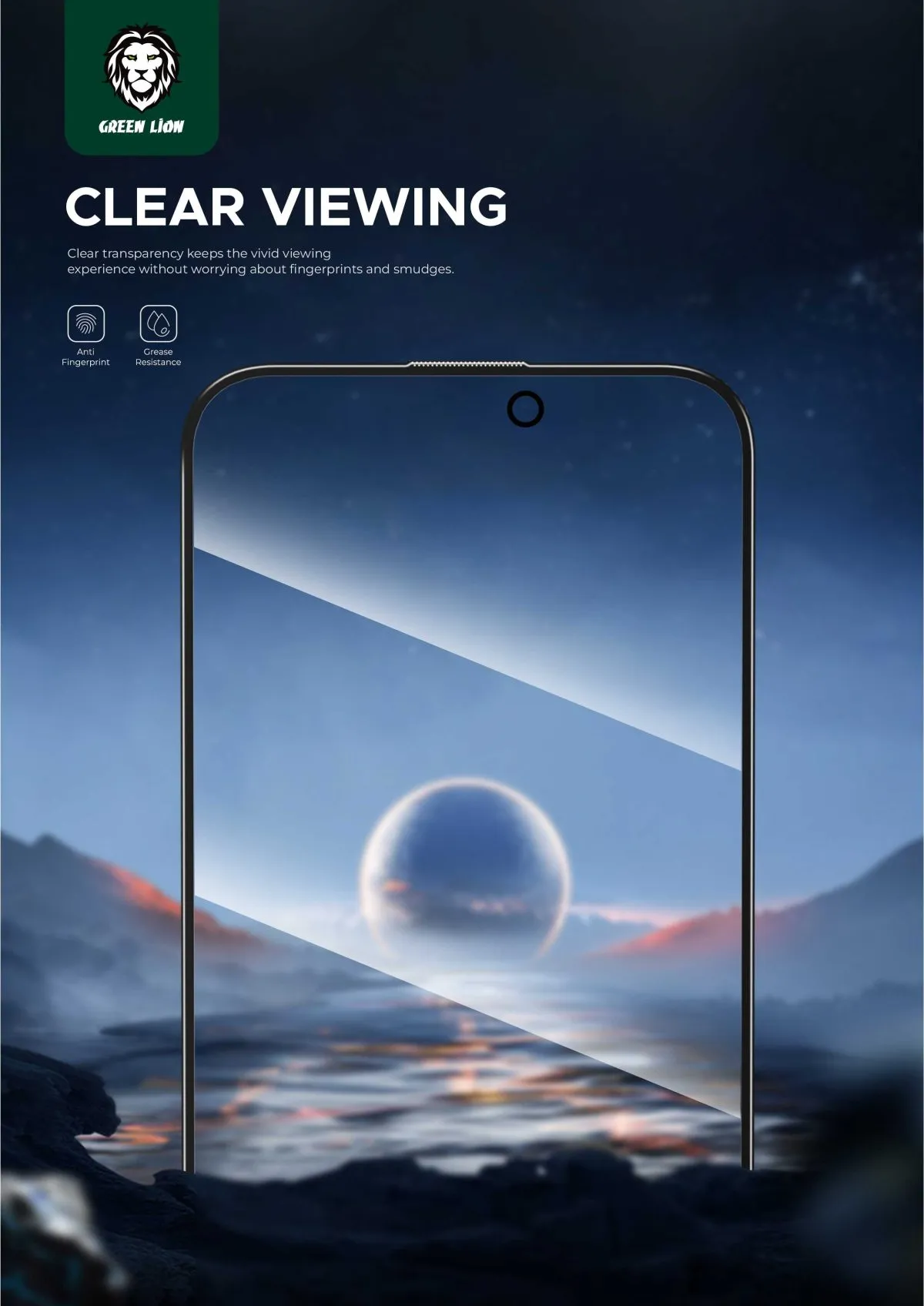 Green Lion 3D PV PET Pro Privacy Screen Protector for iPhone 15 Pro Max