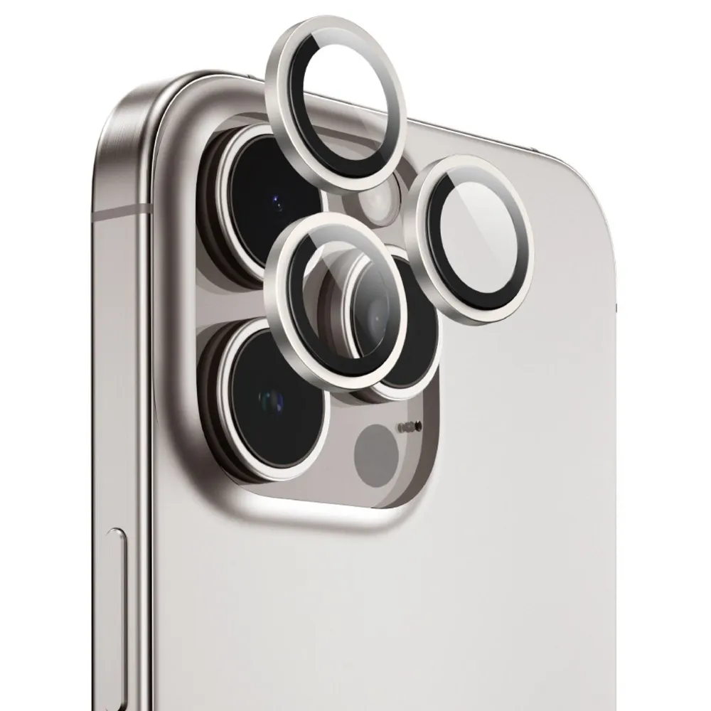 Green Lion HD Plus Kameraobjektiv iPhone 16 Pro / 16 Pro Max - Titanium