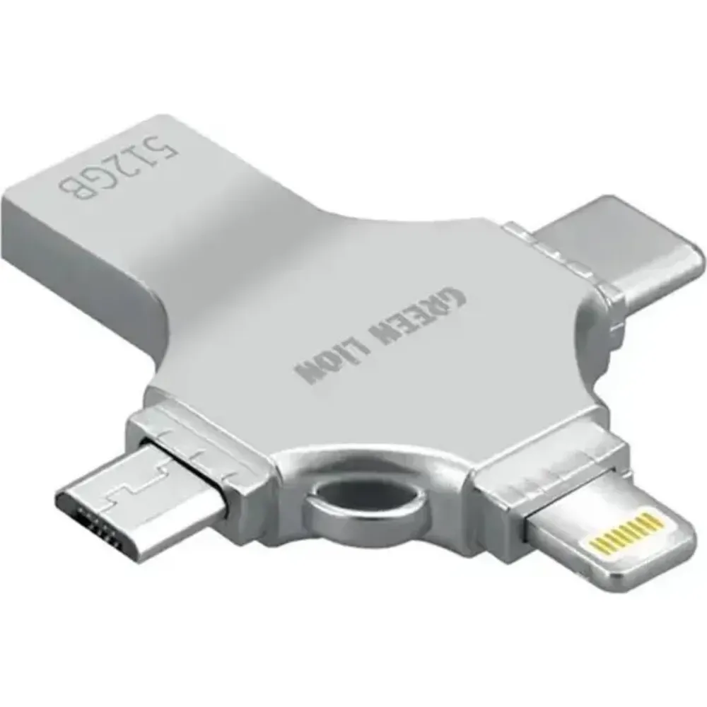 Green Lion 4 in 1 USB Flash Laufwerk 512GB