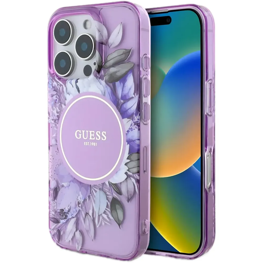 Guess Magsafe IML Transparent Hard Case