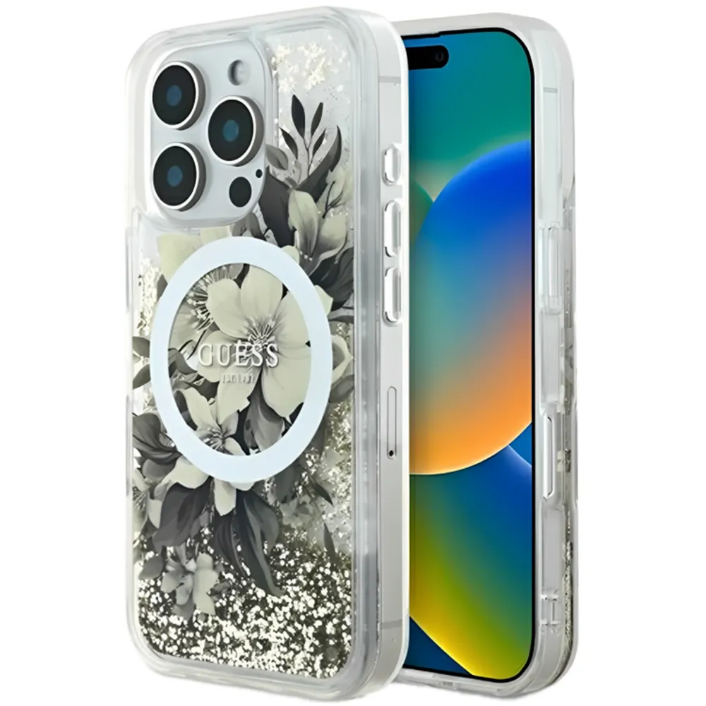 Guess Magsafe Liquid Glitter Hard Case