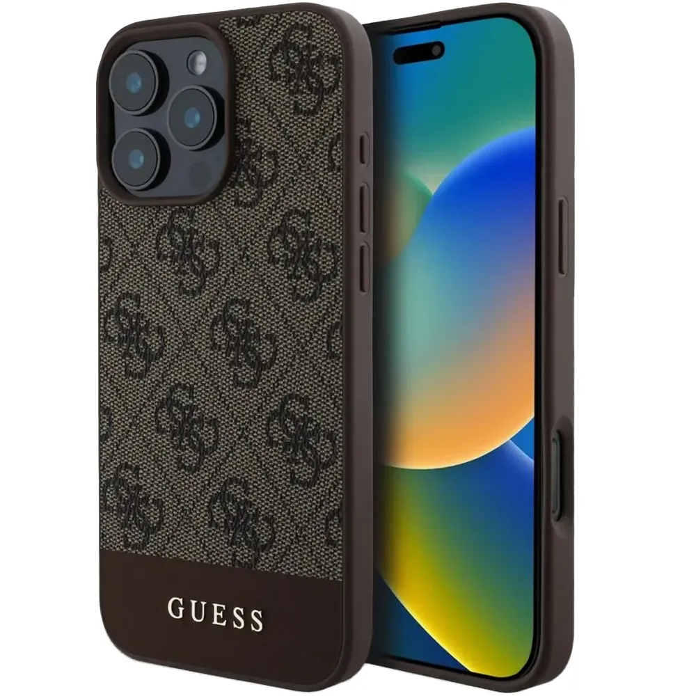 Guess PU 4G Leather Hard Case