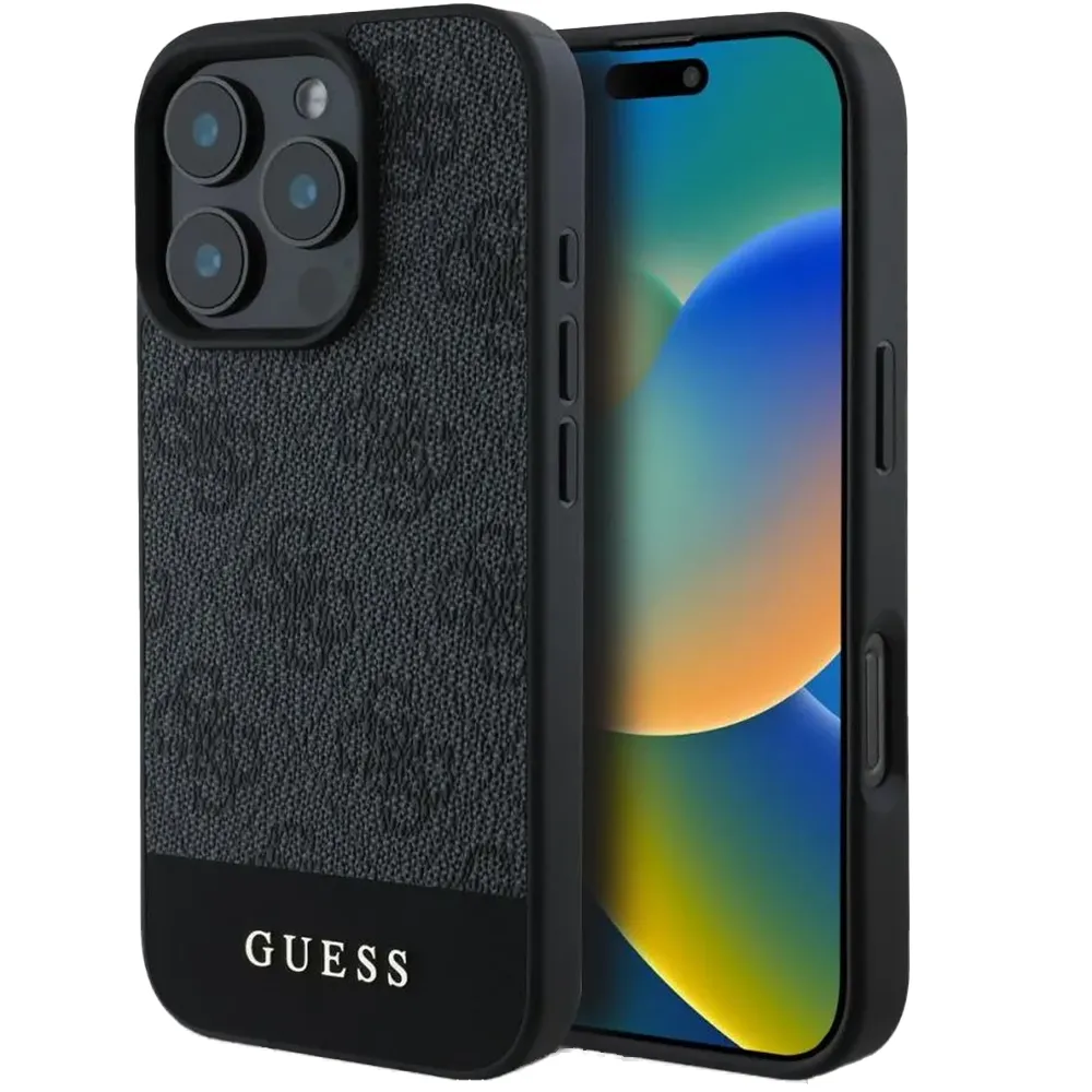 Guess PU 4G Leather Hard Case