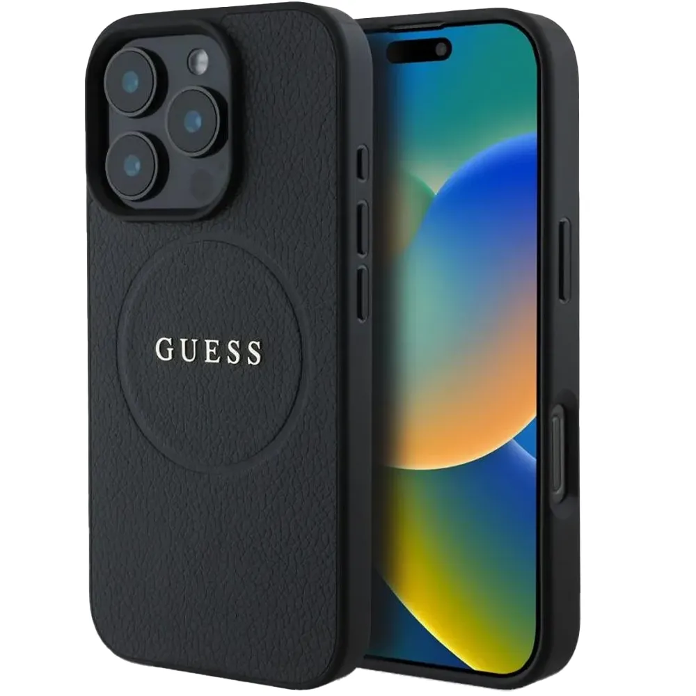 Guess Magsafe PU Grained Hard Case