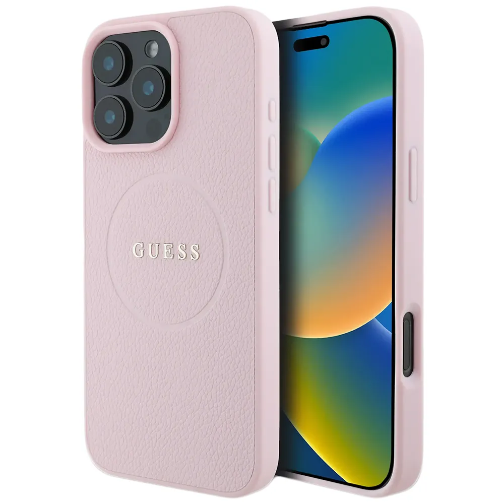 Guess Magsafe PU Grained Hard Case