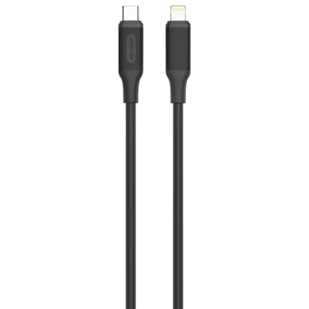 Green Lion USB-C auf Lightning Kabel 3m - Schwarz