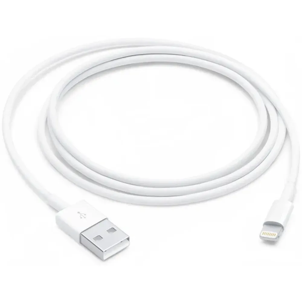 Refurbish Apple Lightning auf USB Kabel - Weiss
