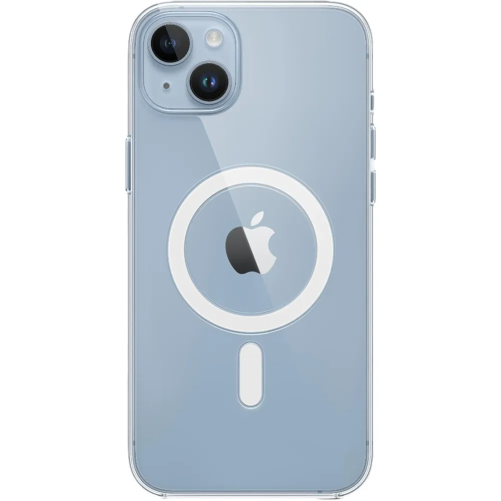 Apple Silikonhülle mit MagSafe iPhone 14 Plus - Transparent