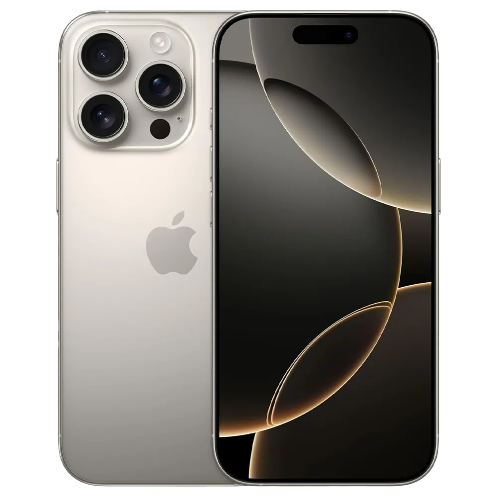 Refreshed Apple iPhone 16 Pro - Titanium Natural