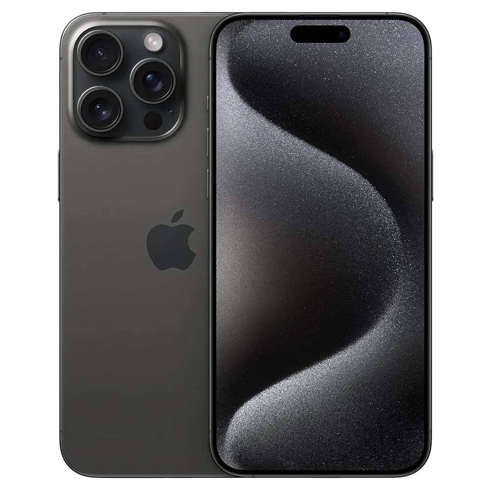 Refreshed Apple iPhone 15 Pro Max - Black