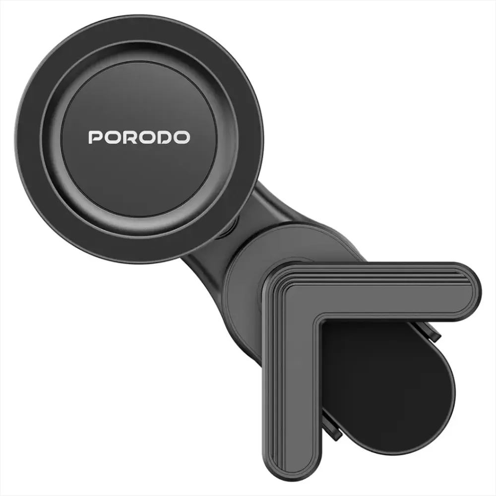 Porodo Verstellbare MagSafe Autohalterung - Schwarz