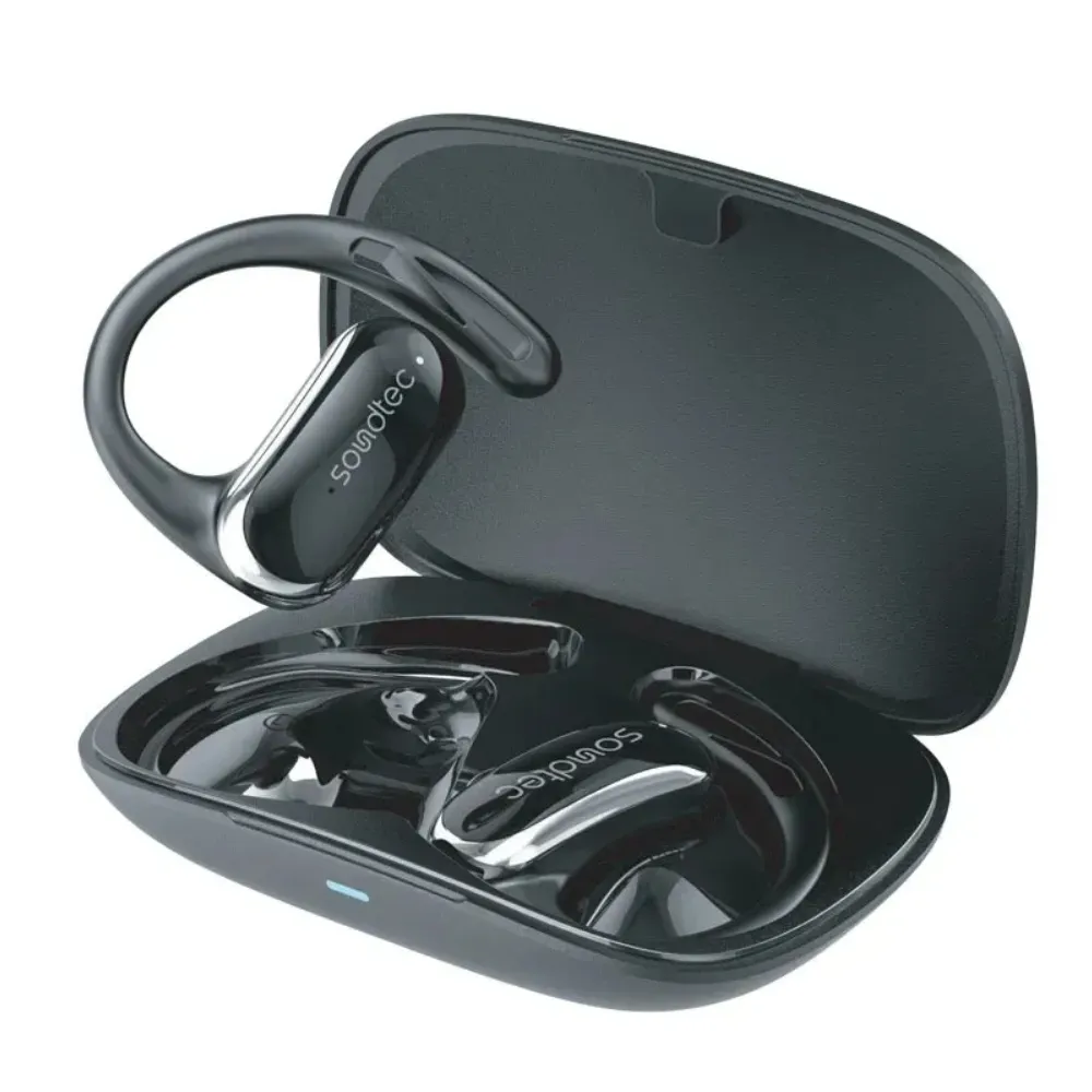 Porodo Soundtec Air Beat Open-Ear Kopfhörer - Schwarz
