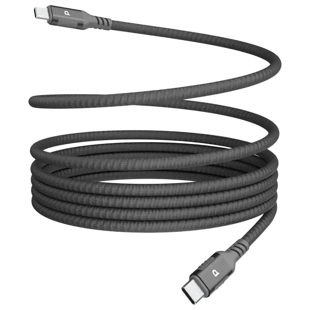 Powerology Malinka Weave USB-C Grau