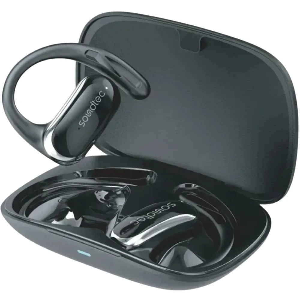 Porodo Soundtec Air Beat Open-Ear Kopfhörer - Schwarz