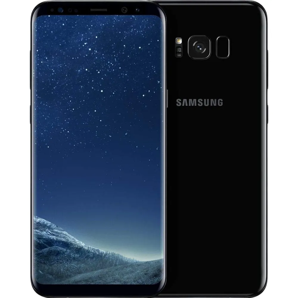 refreshed Samsung Galaxy S8 Plus 64GB - Midnight Schwarz