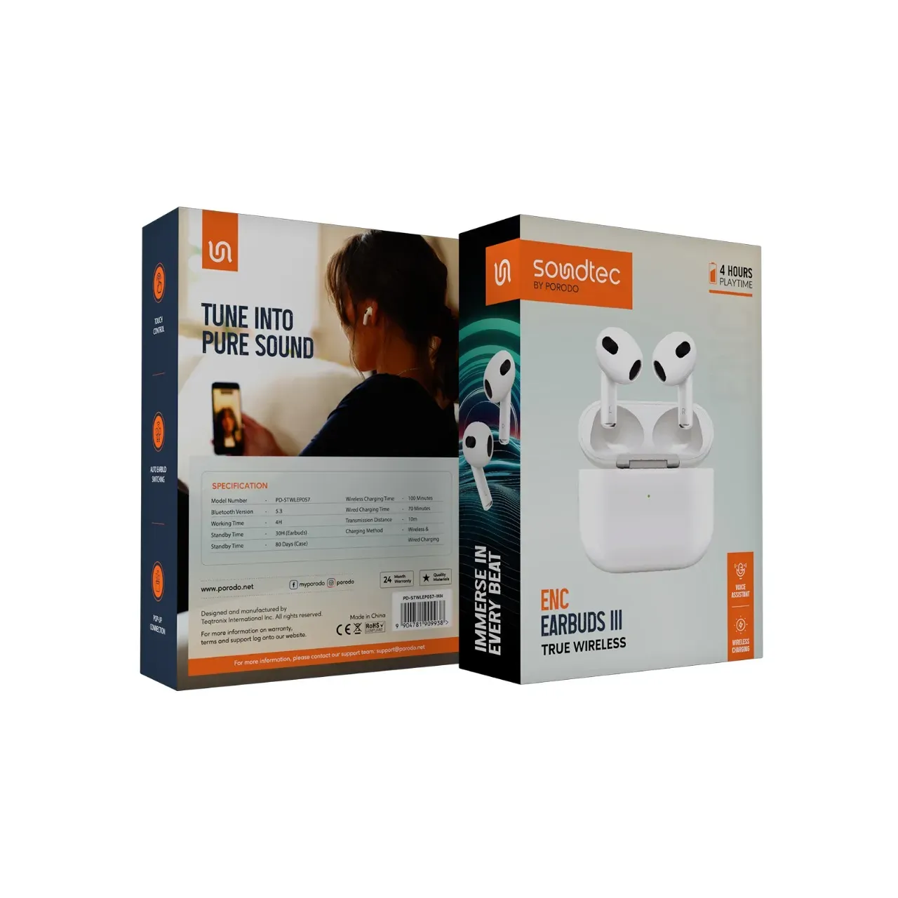 Soundtec ANC Airpods 3 - Weiß
