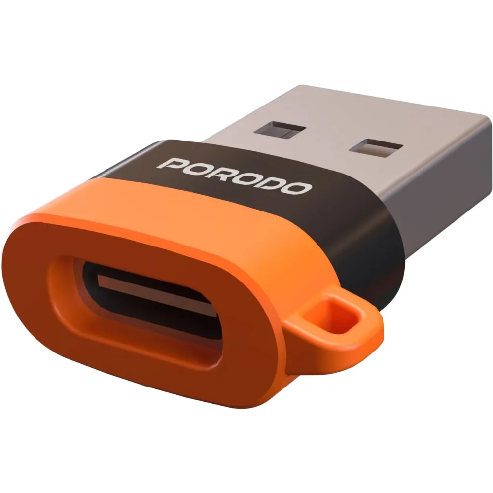 Porodo SnapCharge USB-A auf USB-C Adapter