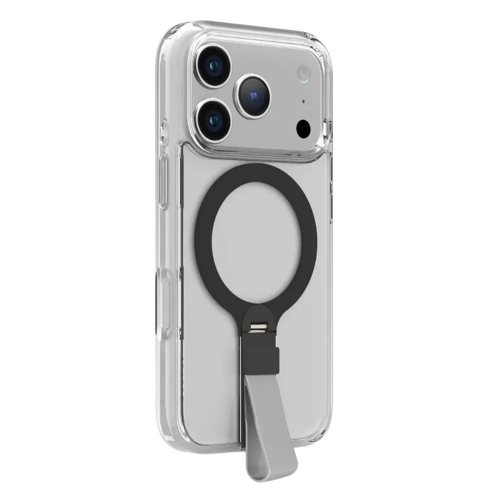Levelo Spira Magsafe Clear Grip Hülle Apple iPhone 17 Pro - Transparent