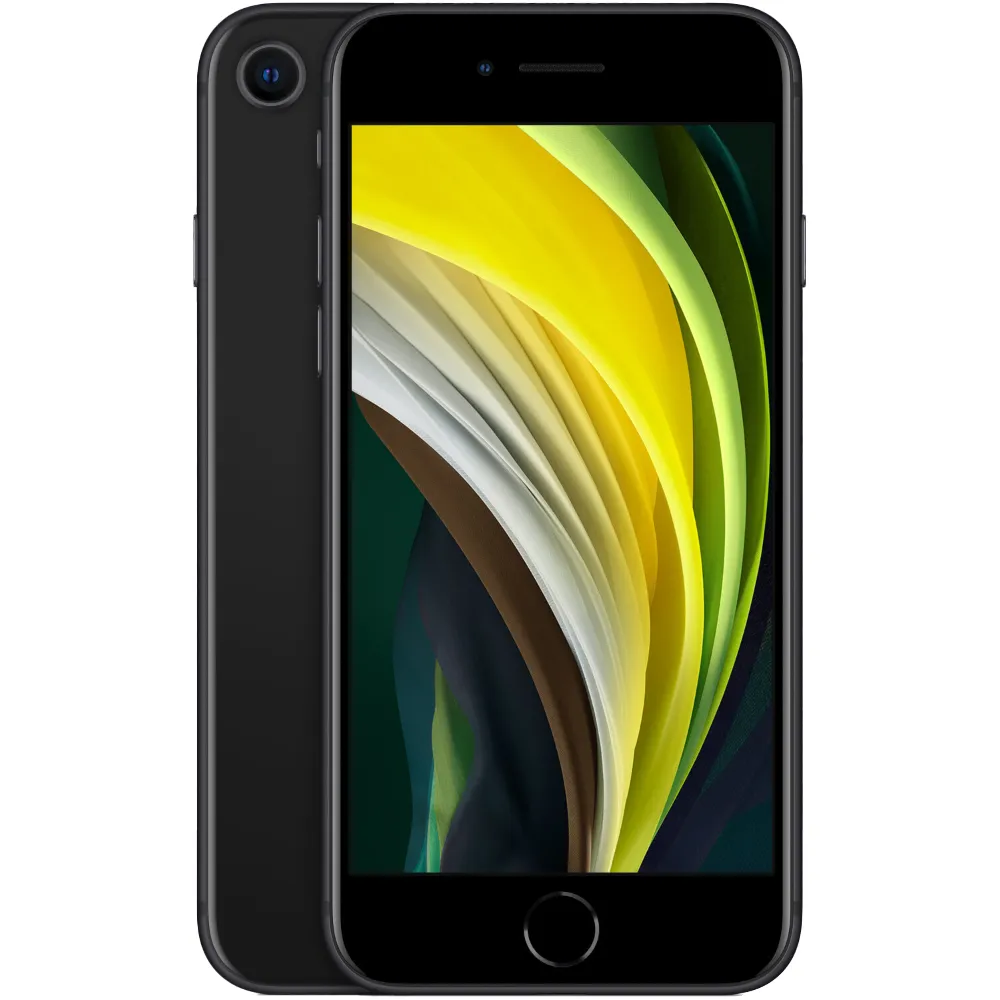 refurbished iPhone SE 2020 128GB - Schwarz