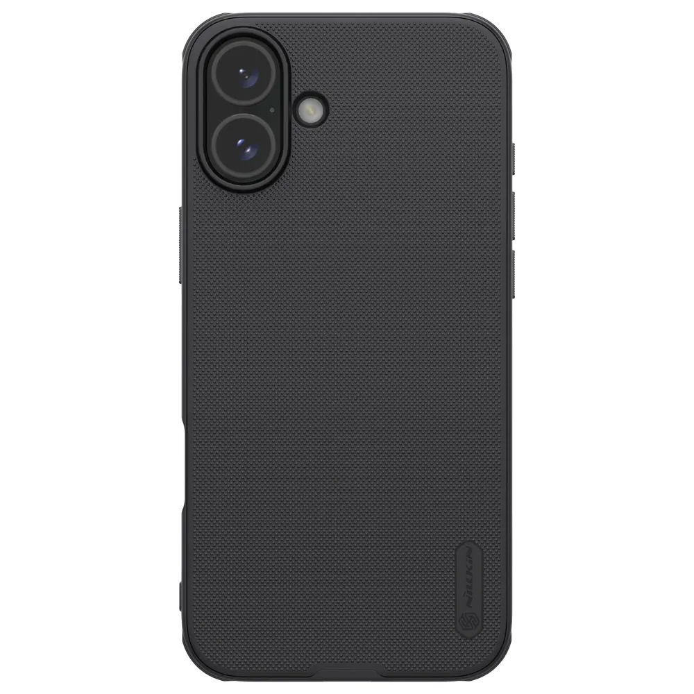 Nillkin Super Frosted Shield Pro Hülle für iPhone 16 - Schwarz