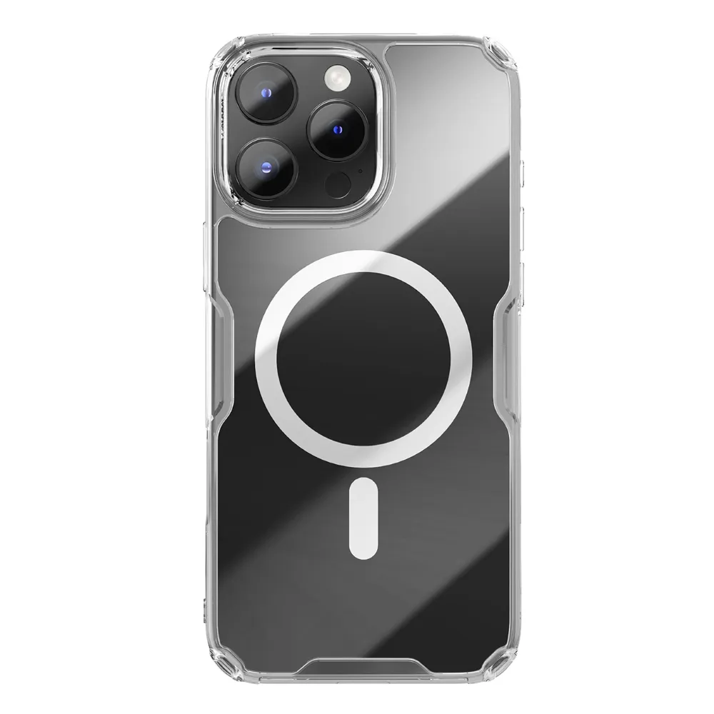 Nillkin Nature Pro Magnethülle mit MagSafe für iPhone 16 - Transparent