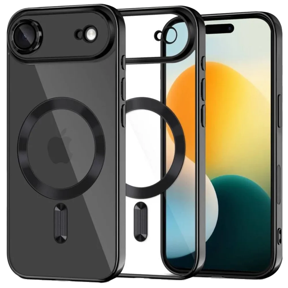 Tech-Protect MagFlex MagSafe Case für iPhone 17 Air - Klares Schwarz