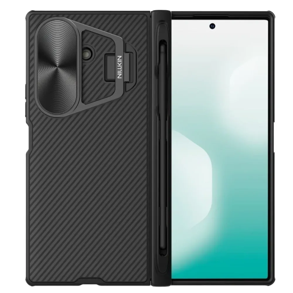 Nillkin Camshiled Pro Hülle with pen Samsung Galaxy Z Fold7 - Schwarz