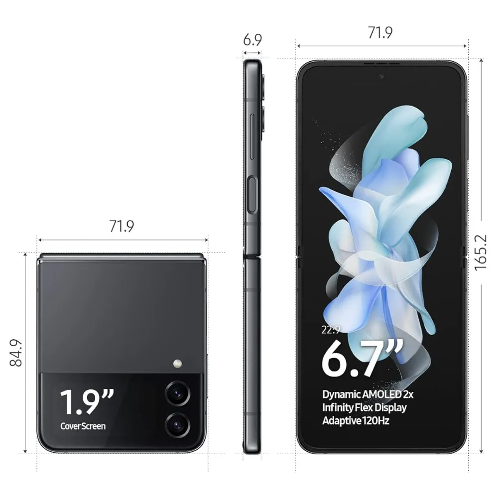 Refurbished Galaxy Z Flip 4 256GB - Schwarz Refurbished Galaxy Z Flip 4 256GB - Schwarz