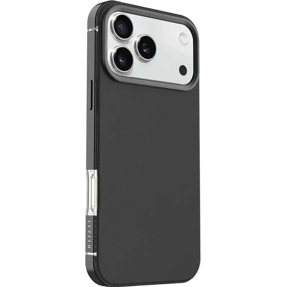 Levelo Mia Hülle Apple iPhone 17 Pro Max Phantom Schwarz