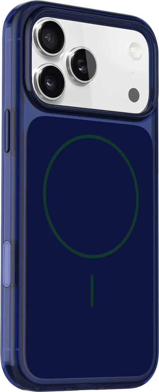 Levelo Opulent MagSafe Hülle Apple iPhone 17 Pro Max Cobalt Blue