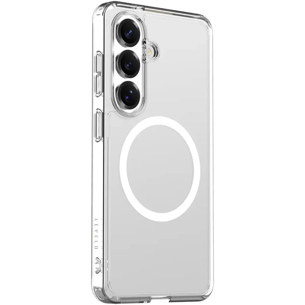Levelo Clara MagSafe Hülle Samsung S26 Ultra - Transparent